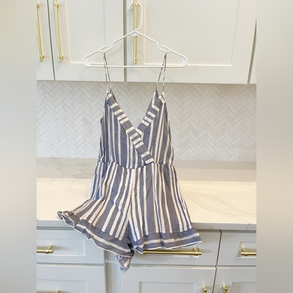 Tularosa Striped Romper